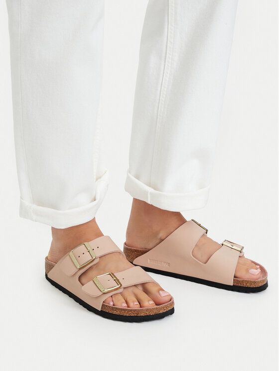 Birkenstock Birkenstock Iešļūcenes Arizona 1031525 Bēšs