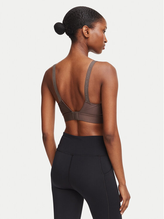 Under Armour Under Armour Αθλητικό σουτιέν Infinity Mid 2.0 Bra 1384123 Καφέ