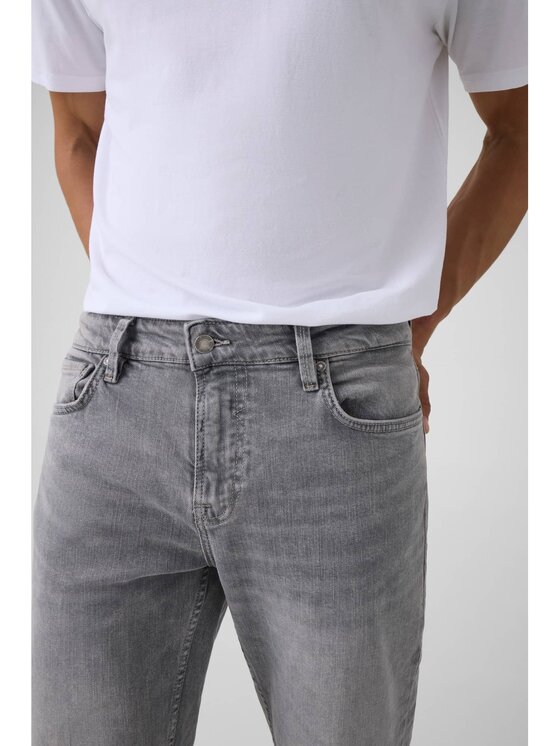 Guess Guess Jeansy 185268 Šedá Slim Fit