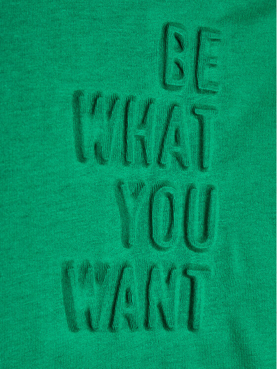United Colors Of Benetton United Colors Of Benetton Blusa 34MLC10ES Verde Regular Fit