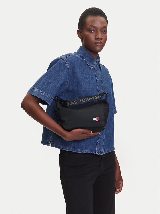 Tommy Jeans Tommy Jeans Τσάντα Tjw Ess Daily Shoulder Bag AW0AW17287 Μαύρο