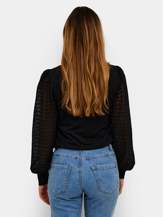 Kaffe Kaffe Bluse Serena 10508116 Schwarz Regular Fit
