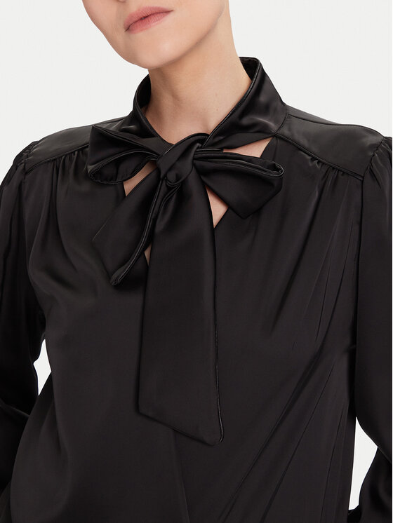 Rinascimento Rinascimento Риза CFC0125148003 Черен Regular Fit