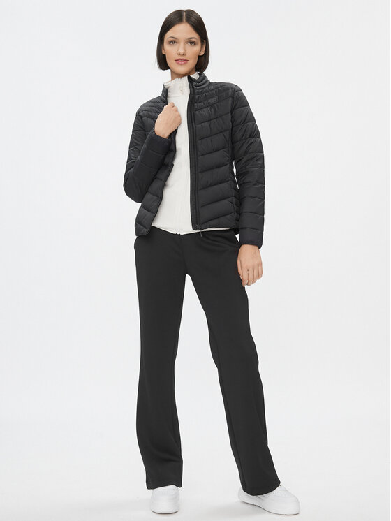 4F 4F Kurtka przejściowa 4FAW23TDJAF224 Czarny Slim Fit