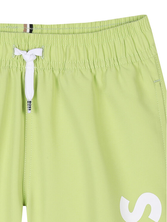 BOSS BOSS Pantaloni scurți pentru înot J51973 D Verde Regular Fit
