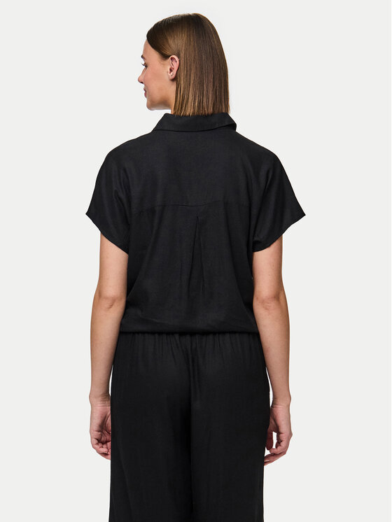 Pieces Pieces Cămașă Pia 17154736 Negru Regular Fit