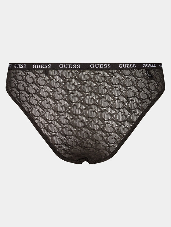 Guess Guess Klasične spodnje hlačke O3BE16 KBXA0 Črna