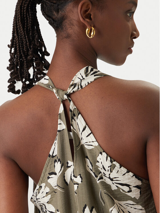 Vero Moda Vero Moda Лятна рокля Jennifer 10341973 Зелен Regular Fit