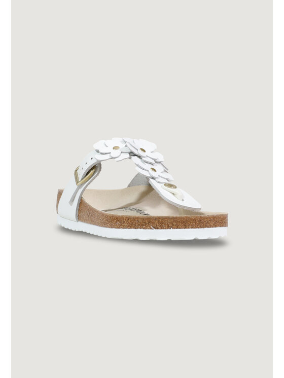 Birkenstock Birkenstock Sandali Gizeh Flowers Bianco