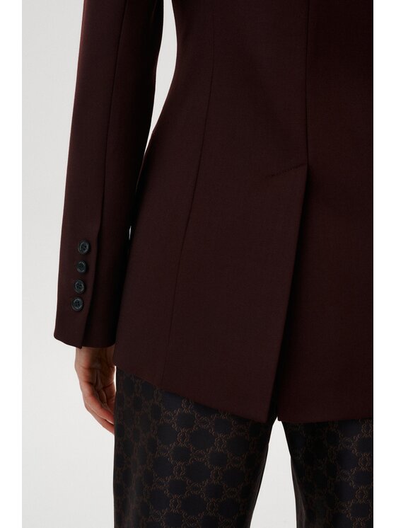 MARI PRETI MARI PRETI Giacca da abito Serene Bordeaux Slim Fit
