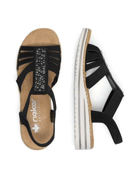 Rieker Rieker Sandaalid V0652-00 Must