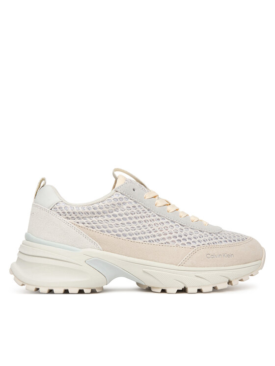 Calvin Klein Calvin Klein Sportcipők Hike Runner Lace Up Techmix YW0YW02030 Ekru