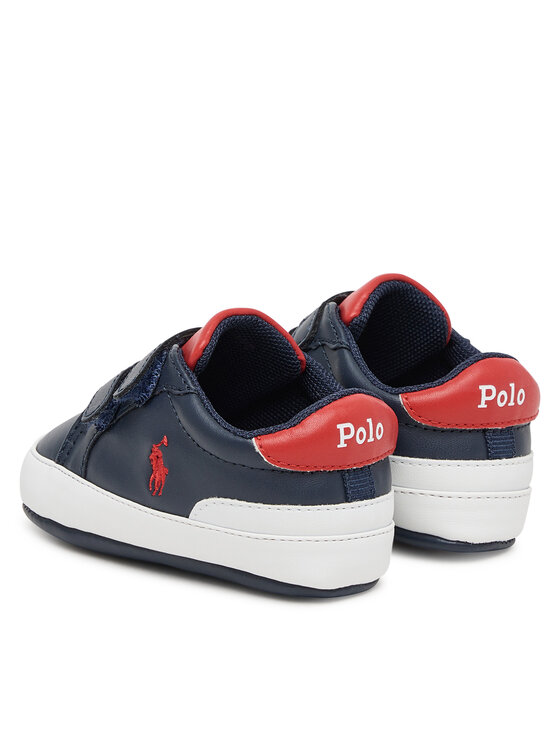 Polo Ralph Lauren Polo Ralph Lauren Capáčky Heritage Court II Baby RL03389410 Tmavomodrá