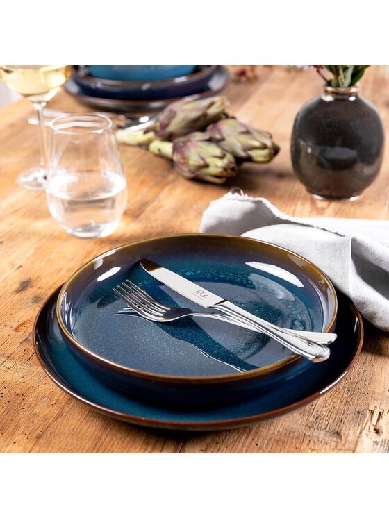 Villeroy & Boch Villeroy & Boch Talerz płaski Villeroy & Boch Crafted Granatowy