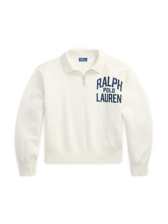 Polo Ralph Lauren Polo Ralph Lauren Džemperis 211971753002 Balta Relaxed Fit