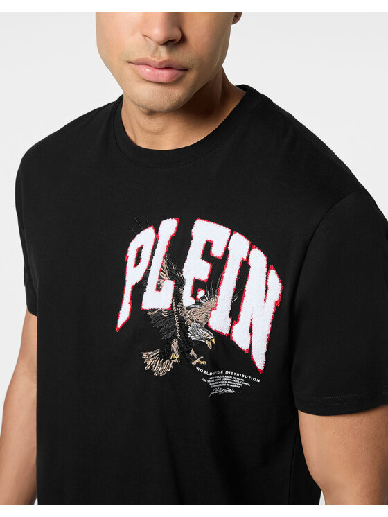 PHILIPP PLEIN PHILIPP PLEIN T-Shirt 26217 Czarny Regular Fit