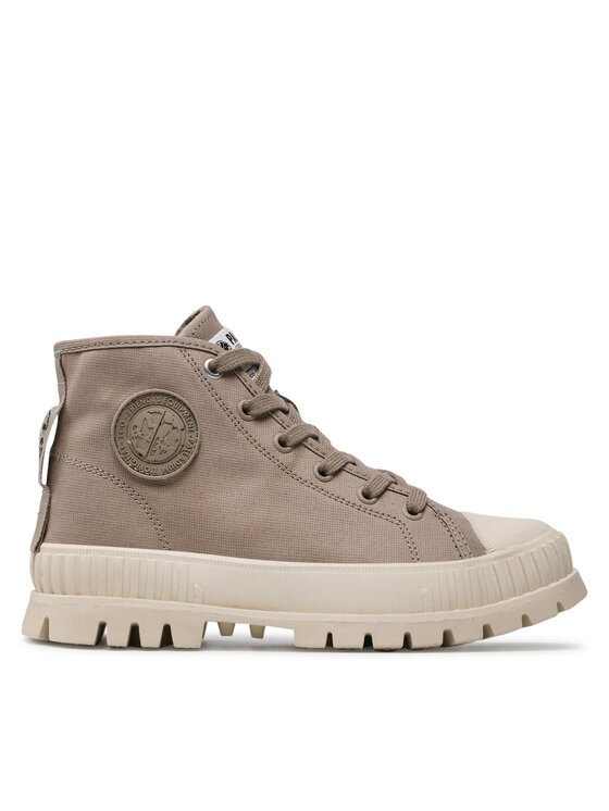 Palladium Palladium Trapery Pallaschock Mid Org 77353-297-M Brązowy