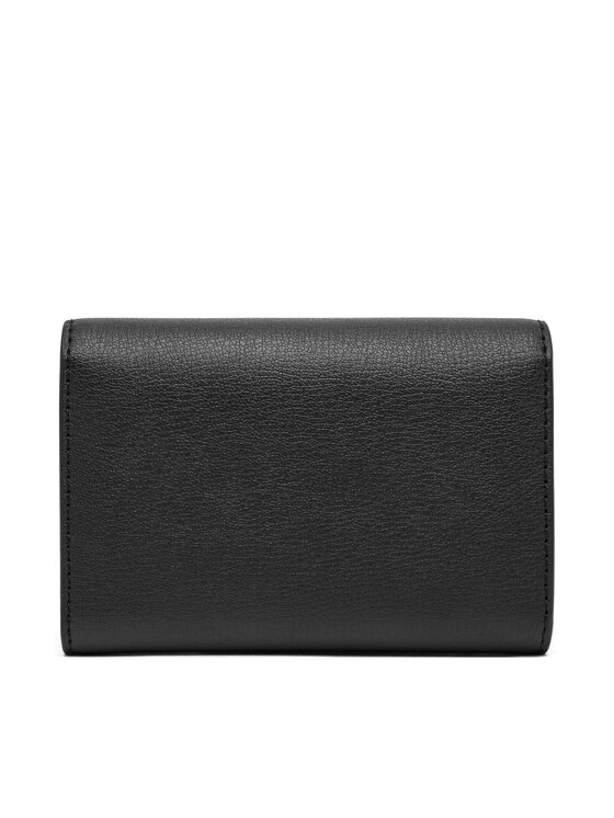 Calvin Klein Calvin Klein Portfel Foil Logo Trifold W/ Zip Pocket LV04F1117G Czarny