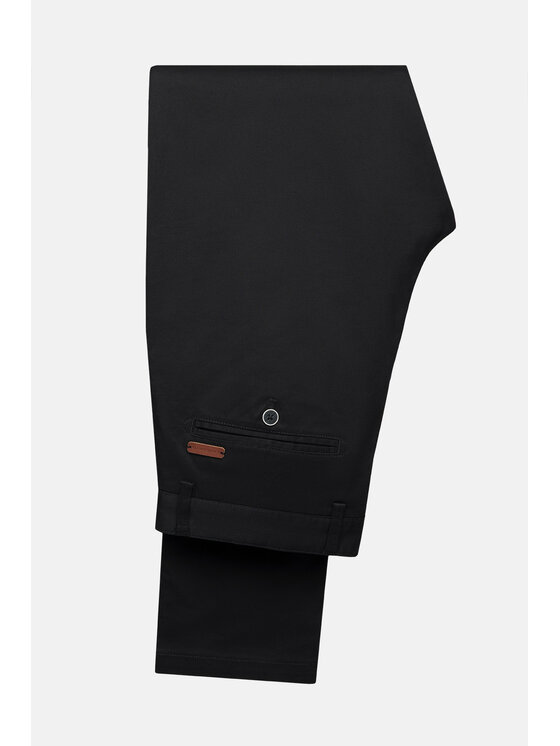 Lancerto Lancerto Spodnie materiałowe Nelson SP082123000011 Czarny Slim Fit