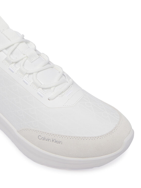 Calvin Klein Calvin Klein Αθλητικά Light Eva Runn Laceup Aop HM0HM02343 Λευκό