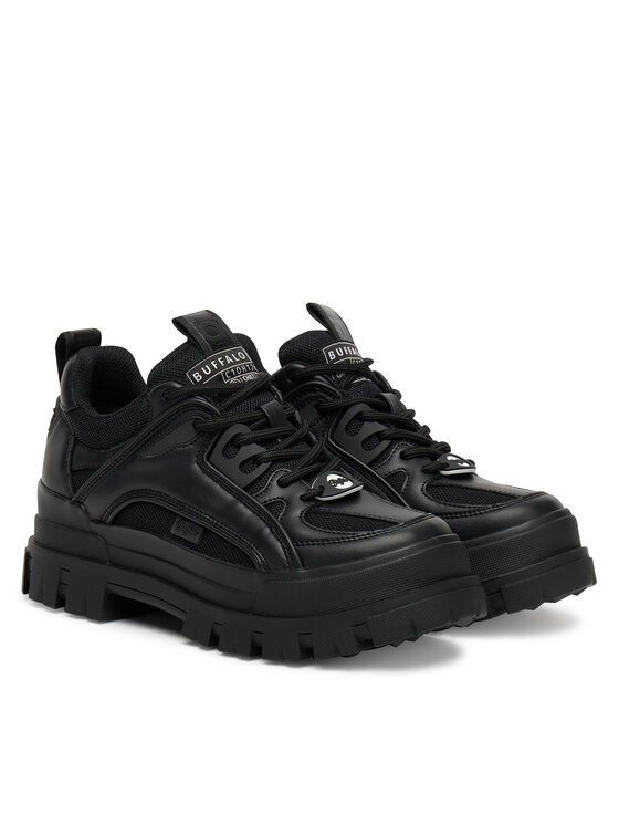 Buffalo Buffalo Sneakersy Aspha Hyb 1622107 Černá