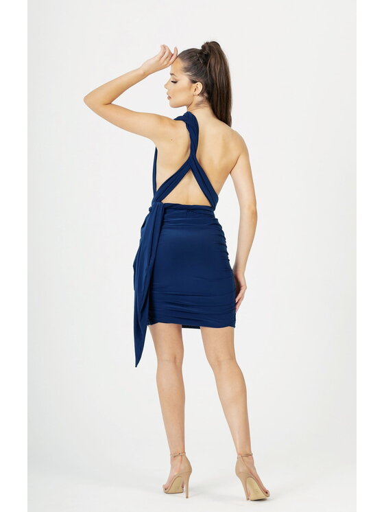 Aurora Aurora Koktejlové šaty Aria multiway Tmavomodrá Feminine Fit
