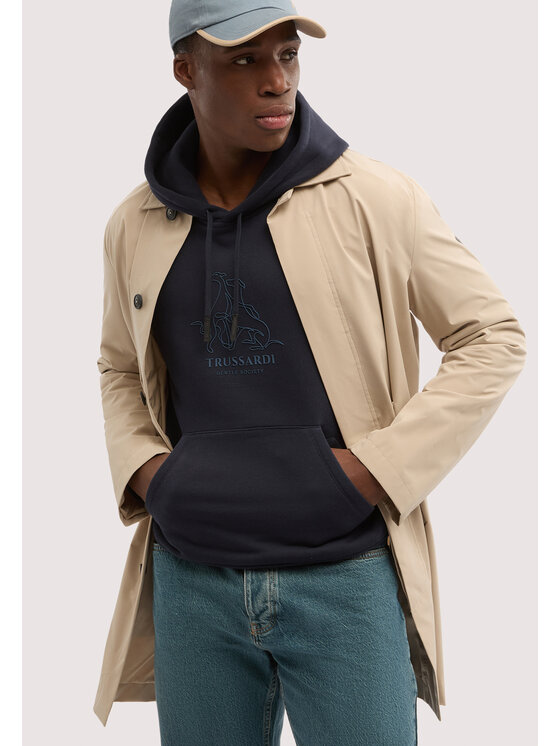 Trussardi Trussardi Felpa G8218000117N034 Blu Regular Fit