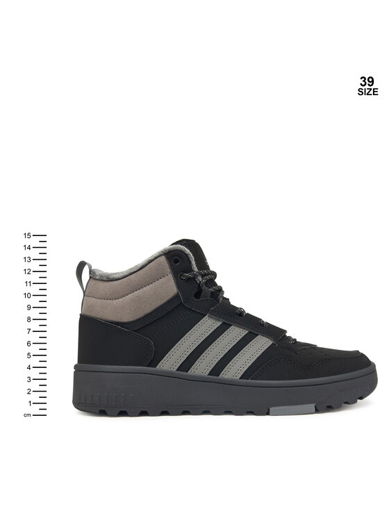 adidas adidas Sneakersy Hoops 4.0 Mid JQ5361 Čierna