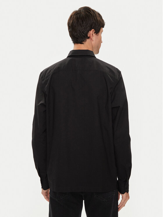 Calvin Klein Jeans Calvin Klein Jeans Košeľa J30J325618 Čierna Relaxed Fit