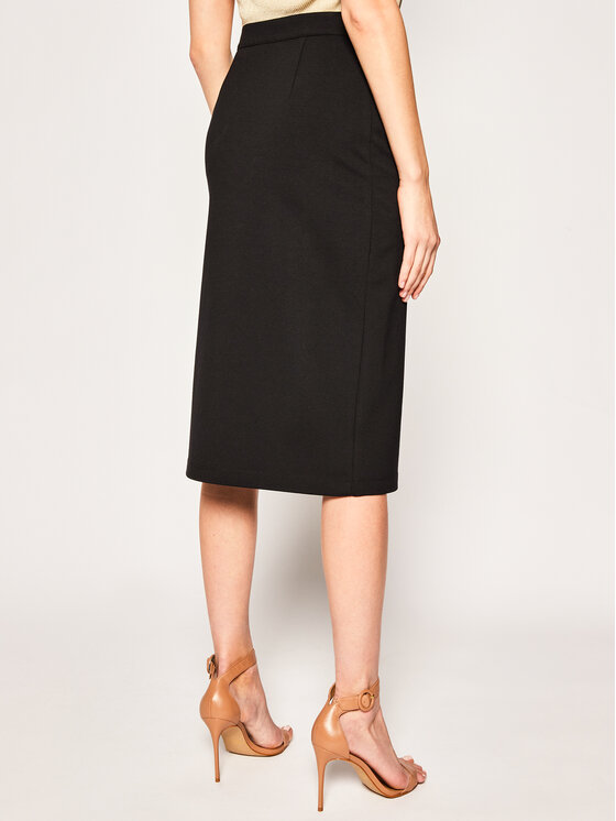 TWINSET TWINSET Спідниця-олівець 201TP212C Чорний Regular Fit