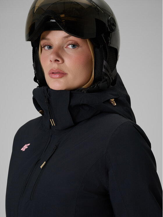 4F 4F Kurtka narciarska SKI CLASSIC Czarny Regular Fit