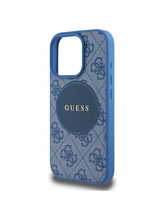 Guess Guess Etui na telefon Apple iPhone 16 Pro Niebieski