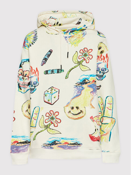 Market Market Felpa Unisex SMILEY Market Coloring Book 397000382 Beige Relaxed Fit