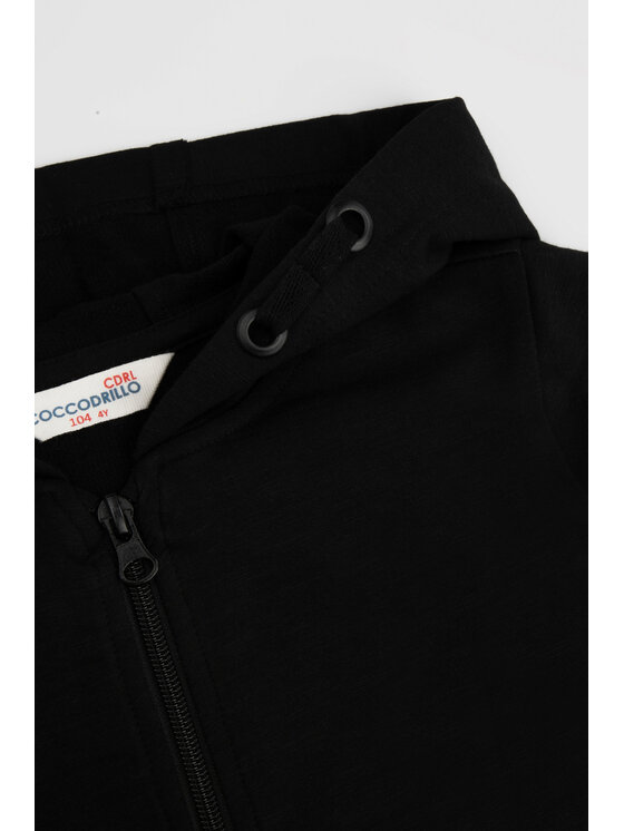 Coccodrillo Coccodrillo Bluza WC4132401VGA-021 Czarny Regular Fit