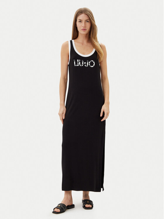 Liu Jo Beachwear Liu Jo Beachwear Každodenní šaty VA5134 JS360 Černá Regular Fit