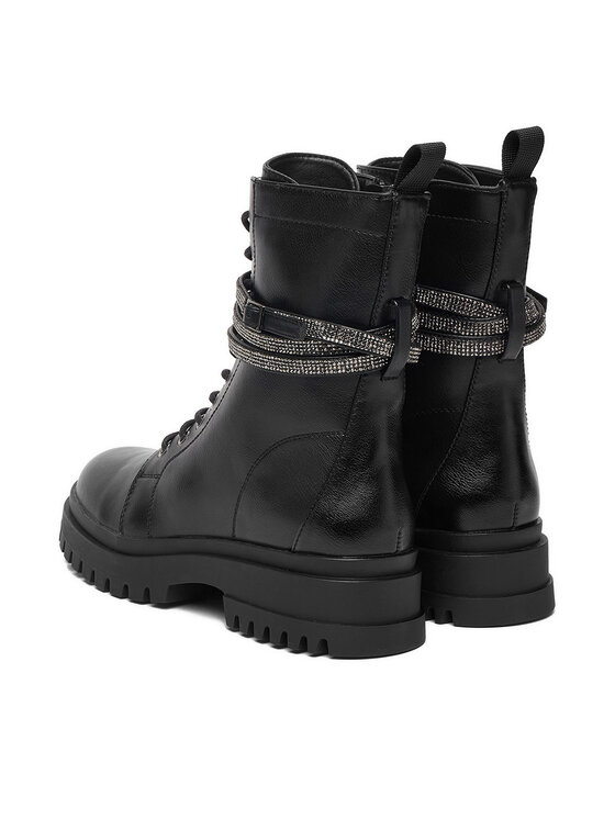 DeeZee DeeZee Bakancs 25302-1 Fekete