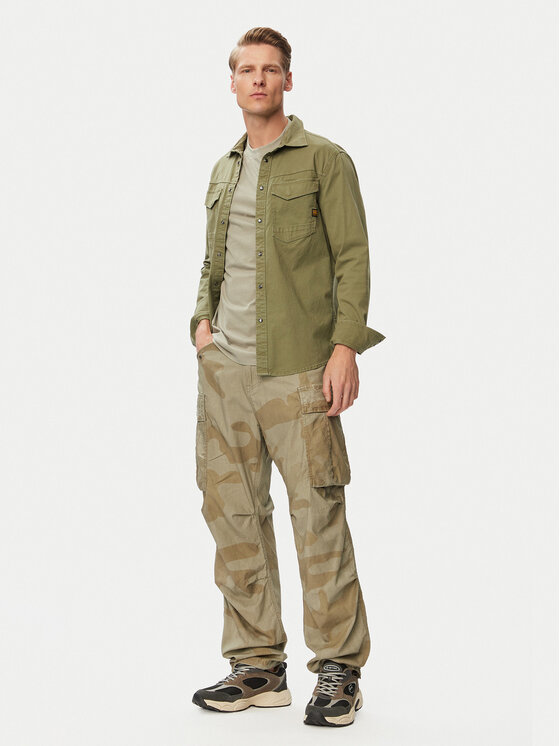 G-Star Raw G-Star Raw Riidest püksid MA1 Cargo D26945-E520 Heleroheline Tapered Fit
