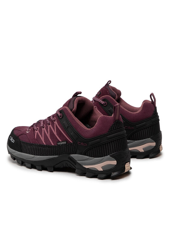 CMP CMP Trekkingi Rigel Low Wmn Trekking Wp 3Q13246 Fioletowy