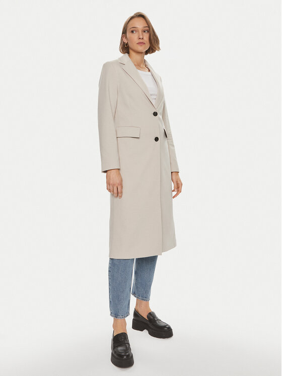 ONLY ONLY Átmeneti kabát Cassie 15308609 Szürke Regular Fit