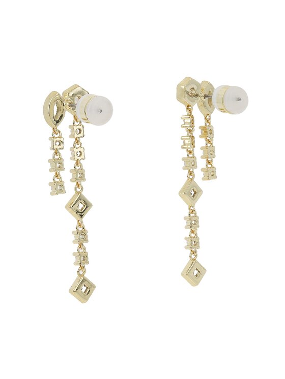 Orecchini Stellar Bezel Double Studs