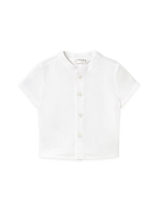 Mayoral Mayoral Camicia 1101 Bianco Regular Fit