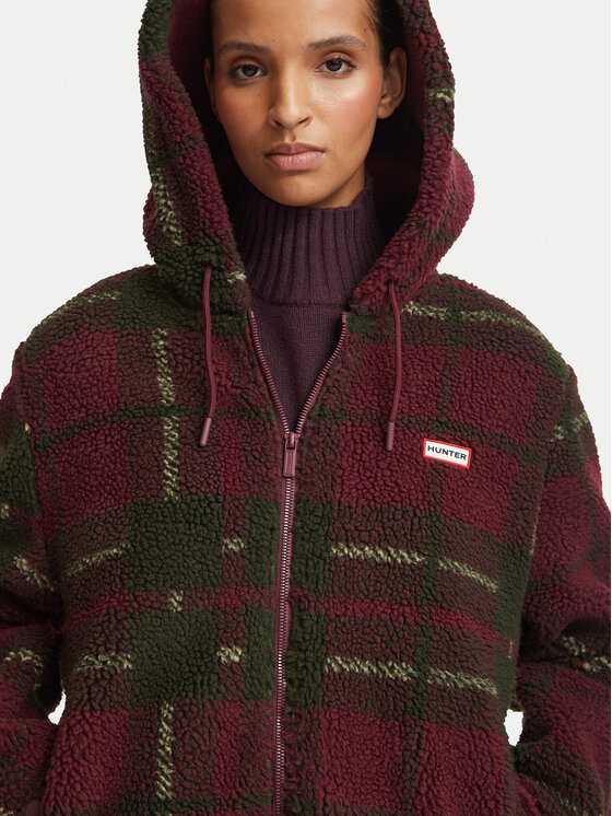 Hunter Hunter Демісезонна куртка HARW0009262 Бордовий Regular Fit