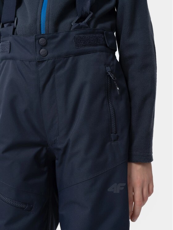 4F 4F Spodnie narciarskie HJZ22-JSPMN002-31S Granatowy Regular Fit