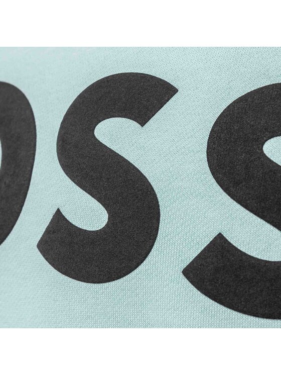 BOSS Boss Felpa 50487133-446_XL Turchese Regular Fit