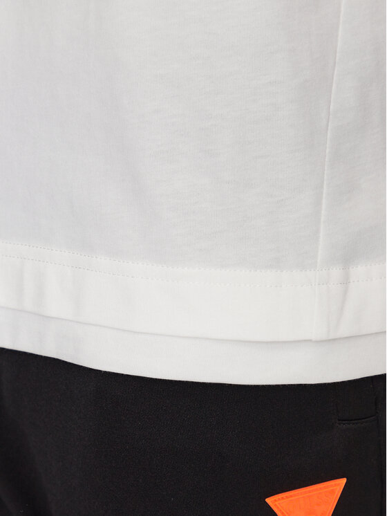Guess Guess Marškinėliai Z3YI00 I3Z14 Balta Boxy Fit