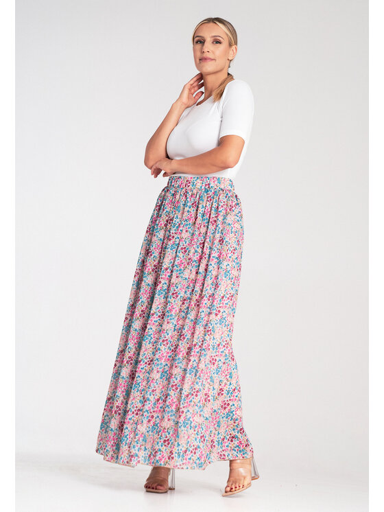FIGL FIGL Sukňa M956 Farebná Regular Fit