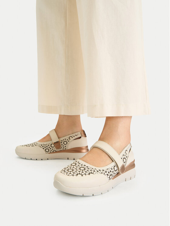 Go Soft Go Soft Nizki čevlji CEO-HY8205-2 Écru