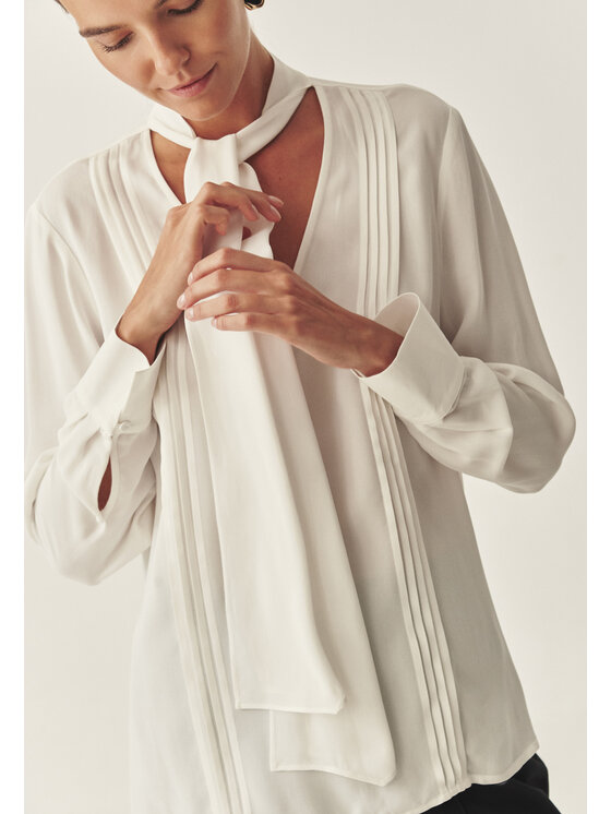 TATUUM Tatuum Bluzka ARDEA Écru Loose Fit
