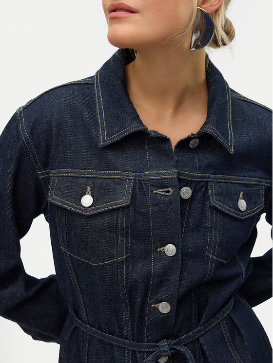 Vero Moda Vero Moda Farmer ruha Oda 10321127 Sötétkék Regular Fit