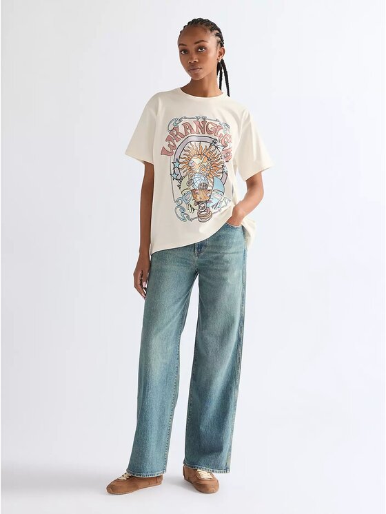 Wrangler Wrangler Jeansy Loose Straight Niebieski Loose Fit